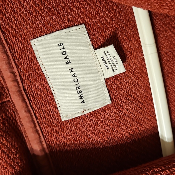 NWT American Eagle Oversized Distressed Hoodie Size Medium - Picture 4 of 7